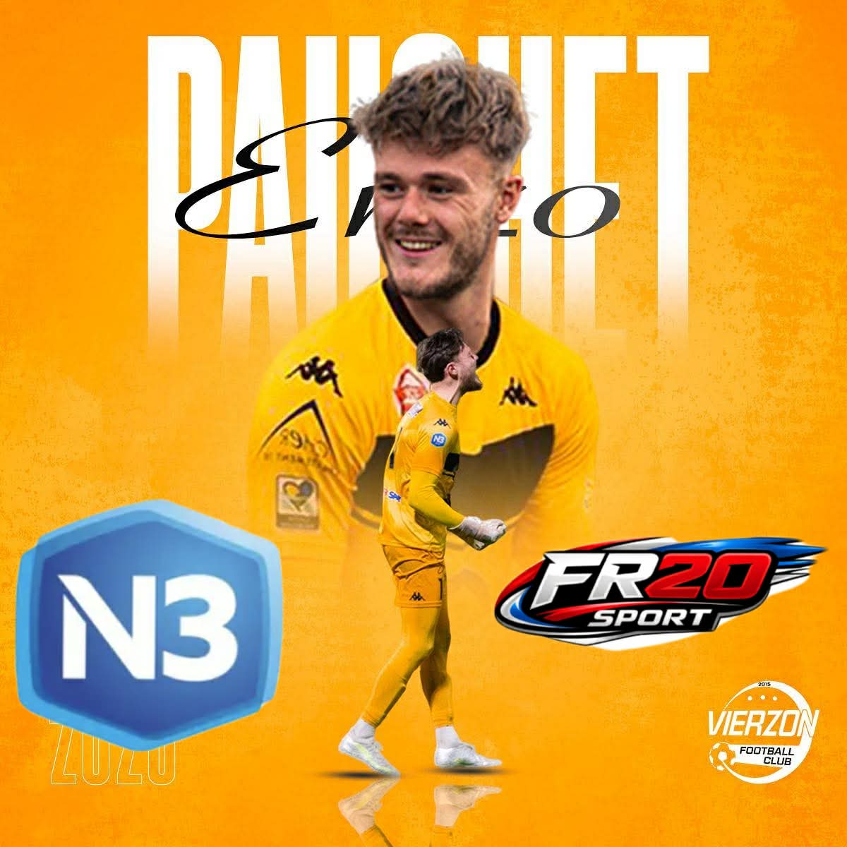 Enzo Pauchet - Vierzon Football Club - Team FR20