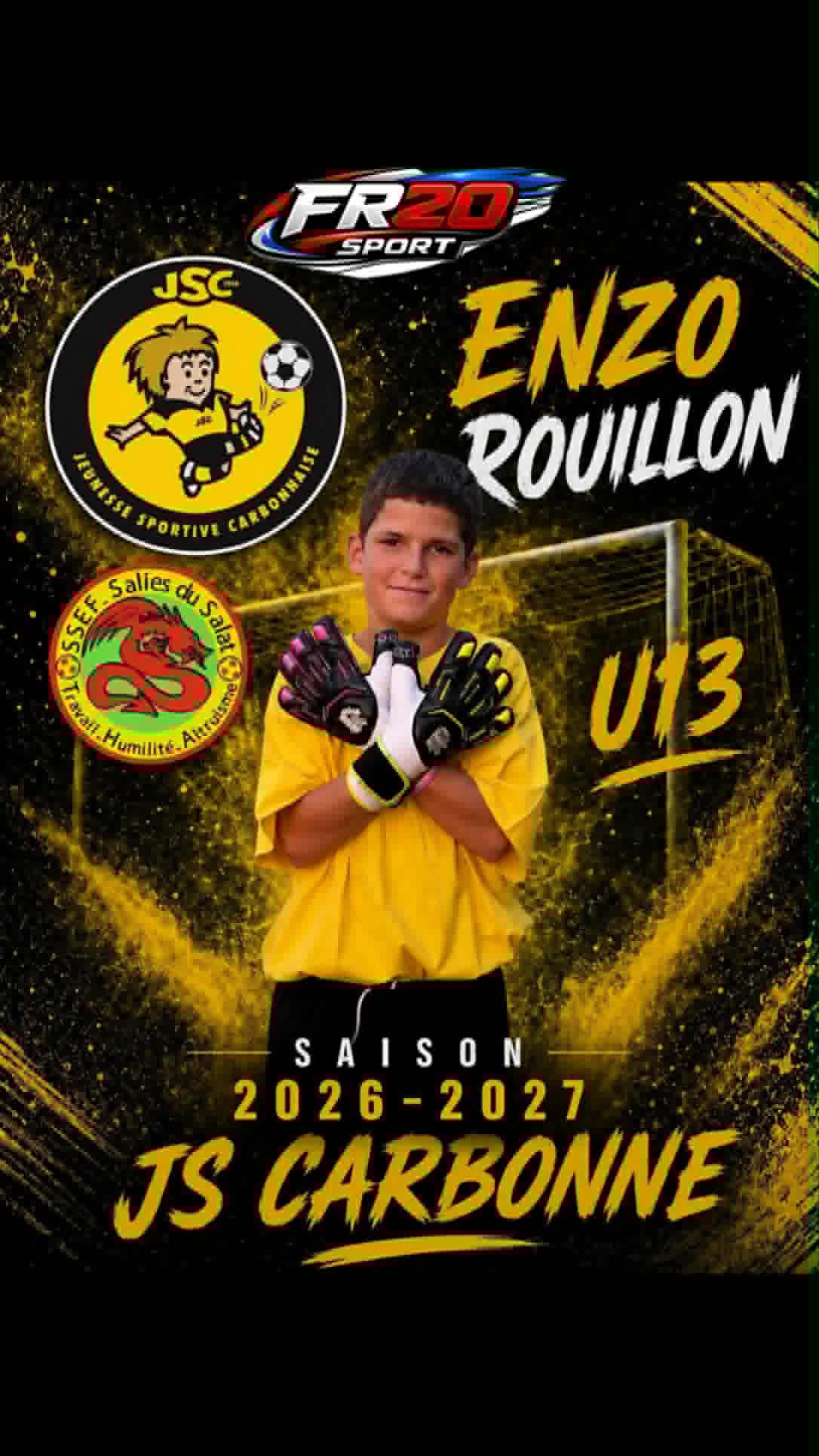 Enzo - JS Carbonne - Team FR20